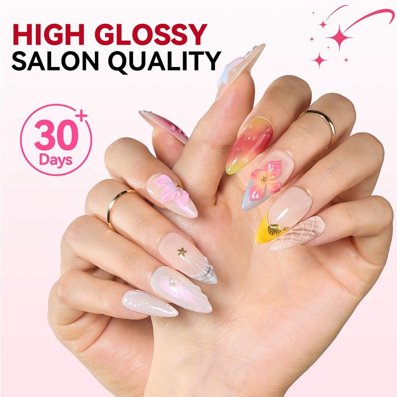 Makartt Gel Base Coat: 15ml Upgraded Formula Base Coat Gel Nail Polish Long Lasting Clear Gel Polish Soak Off UV LED Lamp Needed for Home DIY Gift Women
