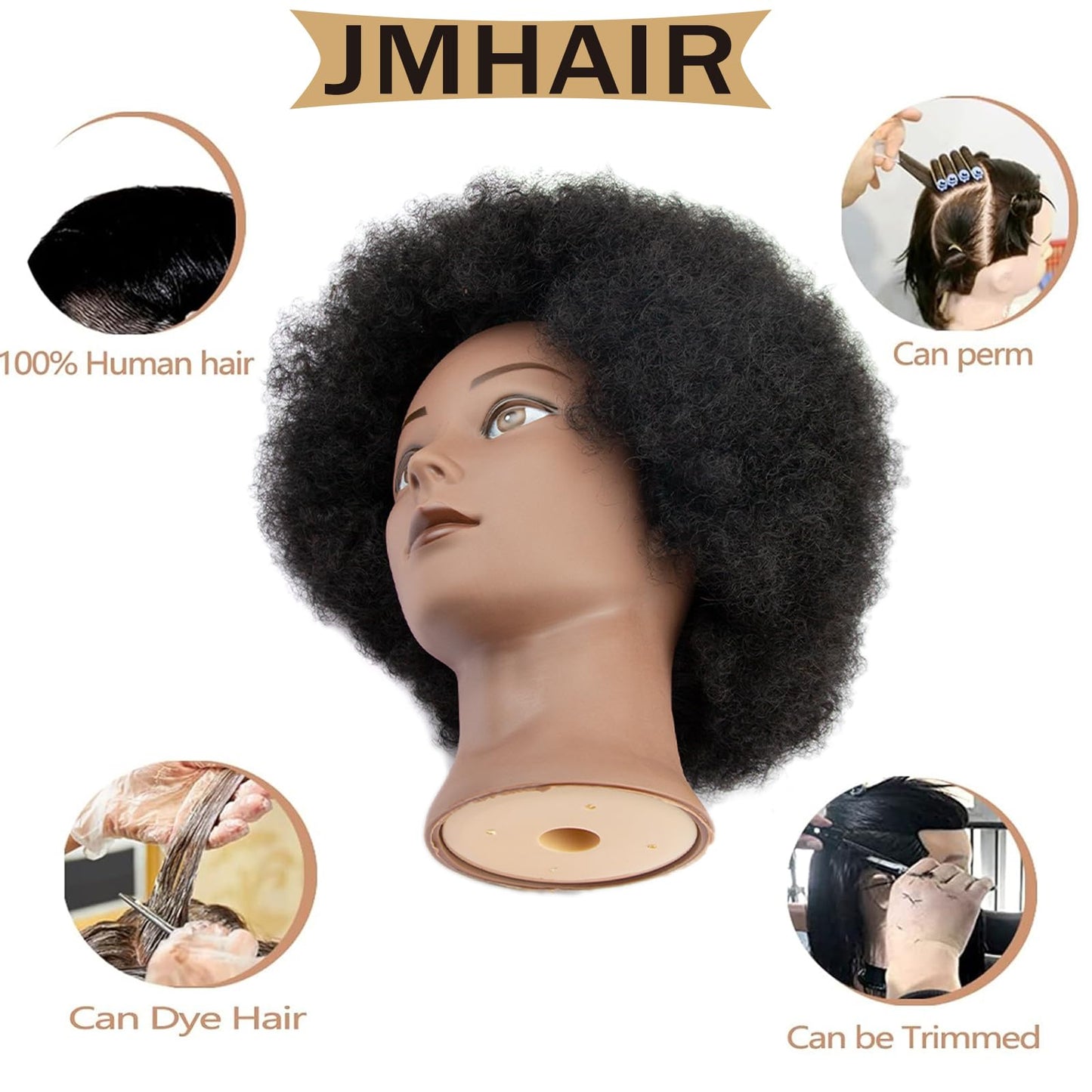 With Tripod Adjustable Mannequins Head Real Human Manikin