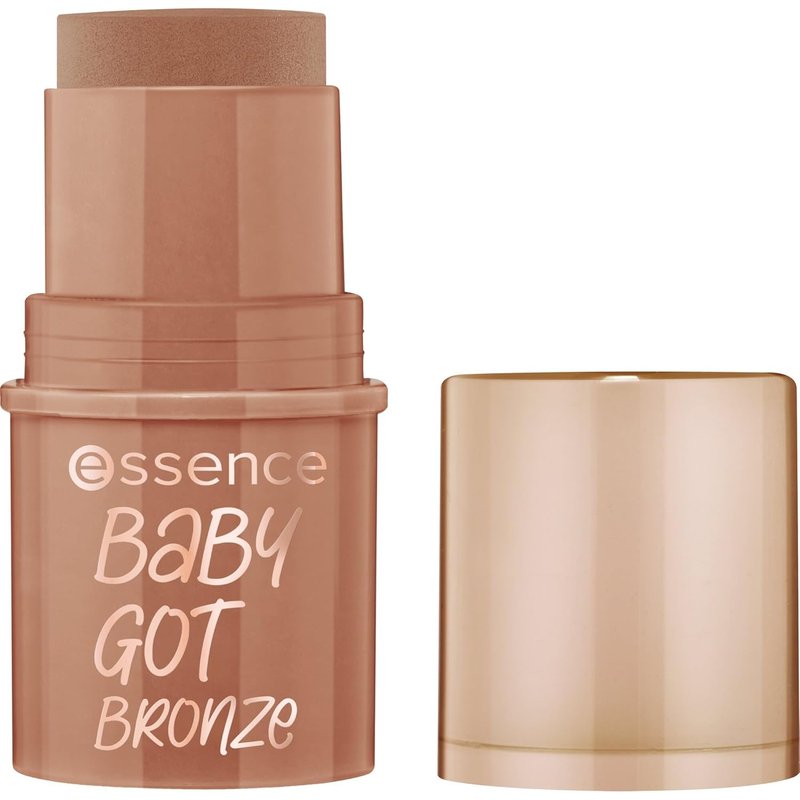 Essence | Baby Got Bronze Cream Bronzer Stick - Easy Application & Blend | Vegan, Cruelty-Free, 10g | Cinnamon Spice