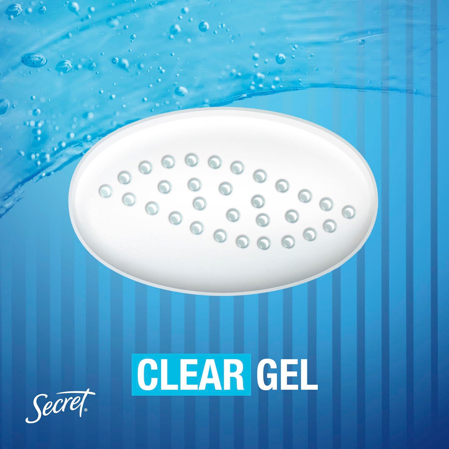 Secret Outlast Antiperspirant Deodorant for Women, 72hr Sweat & Odor Protection, PH Balancing Minerals, Clear Gel, Shower Fresh Scent, 2.6 oz