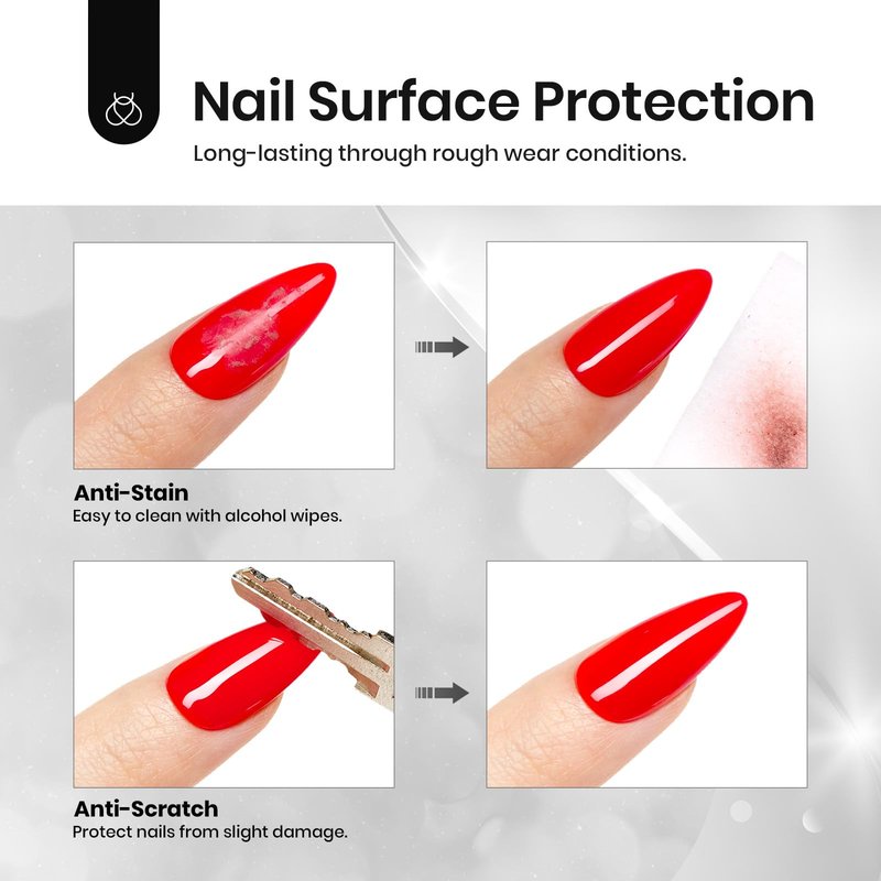 Beetles Extra Glossy No Wipe Gel Top Coat, 2 Pcs 15ml Super Shiny Clear Glossy Top Coat Gel Nail Polish, Soak Off Uv Nail Lamp Nail Salon Manicure DIY Home Gifts for Women