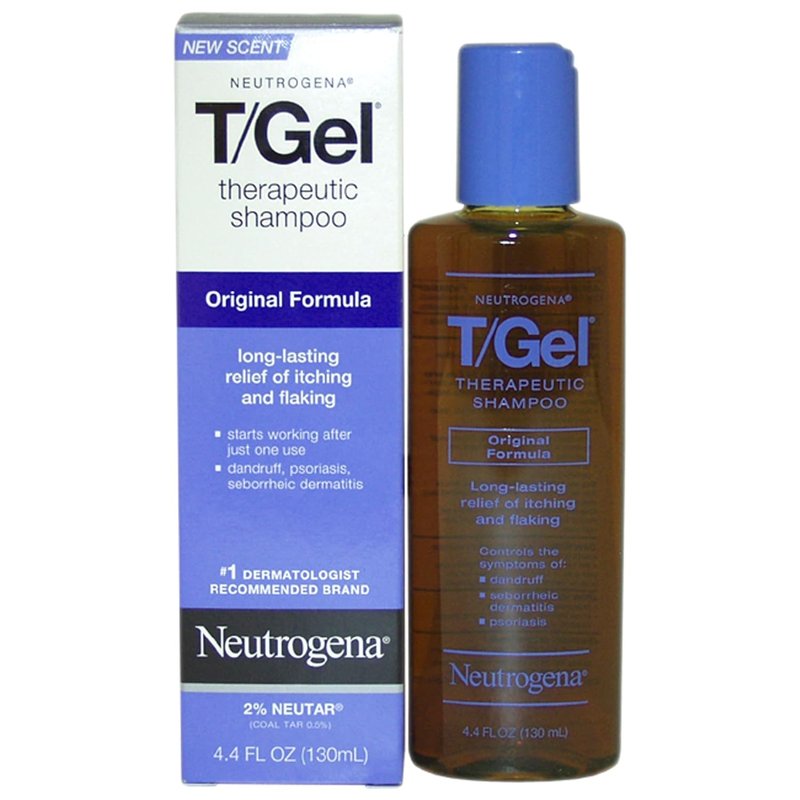 Neutrogena T/Gel Anti-Dandruff Shampoo - Psoriasis & Seborrheic Dermatitis Relief | 4.2 fl. oz