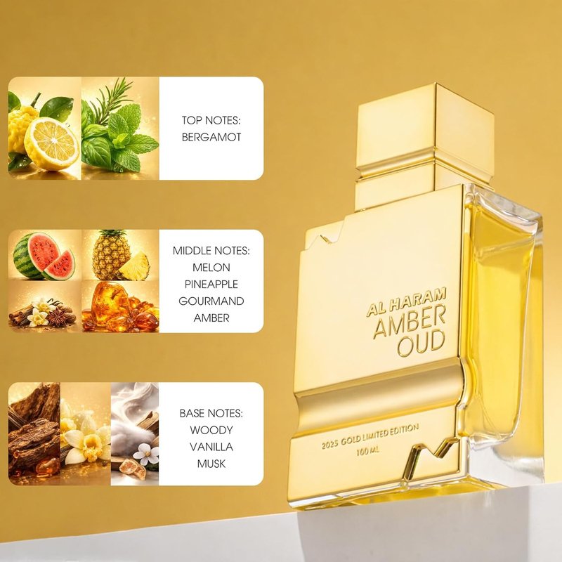 Amber Oud Gold Edition | Unisex Eau De Parfum Spray - 3.4 Ounce (100ml) by Perfumes Arabes