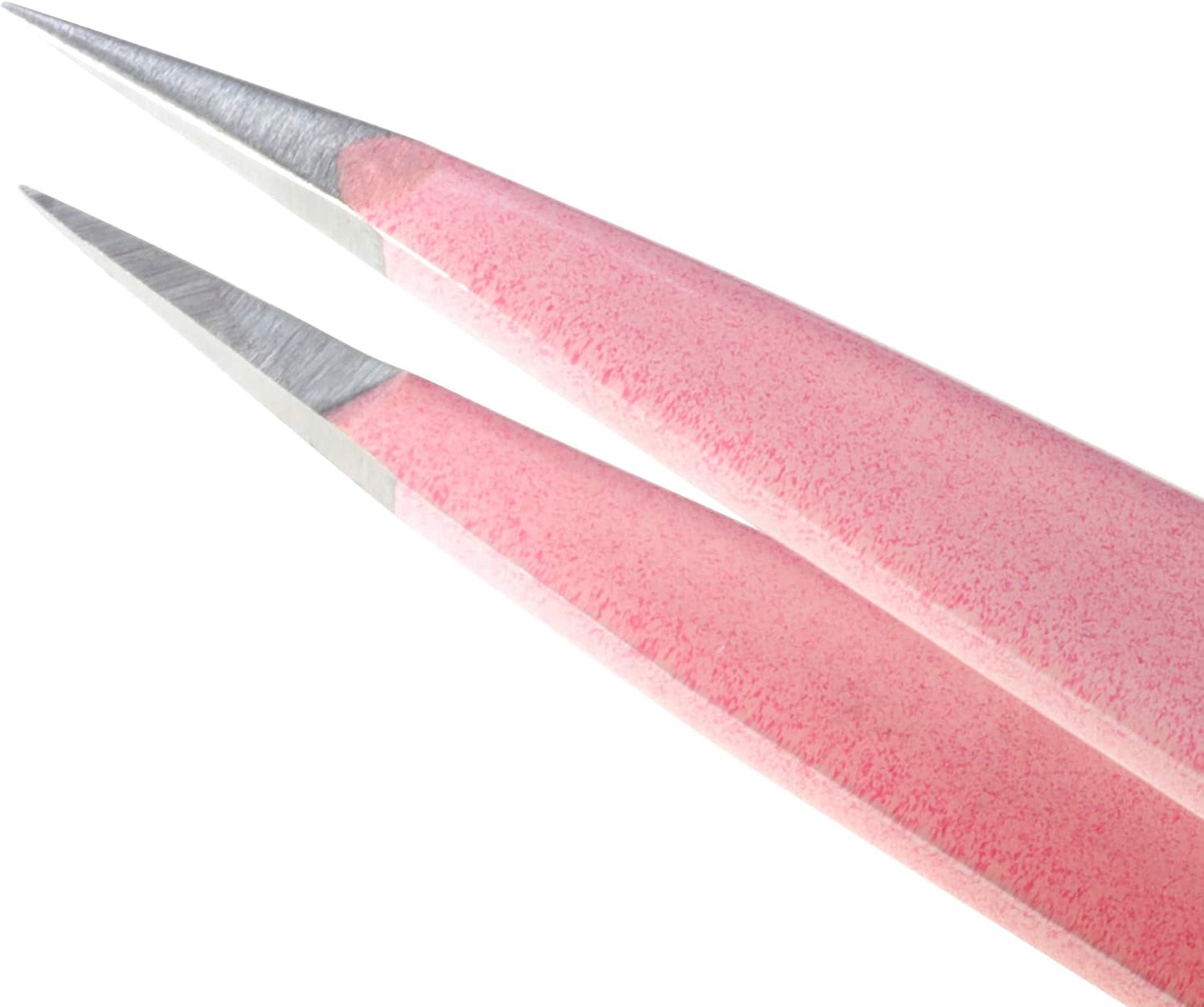 Tweezerman Tea Rose Petite Tweezer Set - Precision Tweezers for Eyebrow Shaping & Grooming