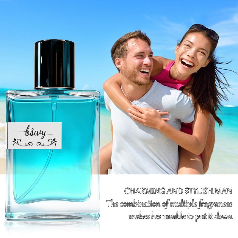 JPM Pheromone Cologne for Men - Eau de Parfum - with Citrus, Leather, Tobacco Flower - Intense & Seductive Scent for Date Night, Lasting Formal Daily Fragrance, 50ml/1.69fl oz