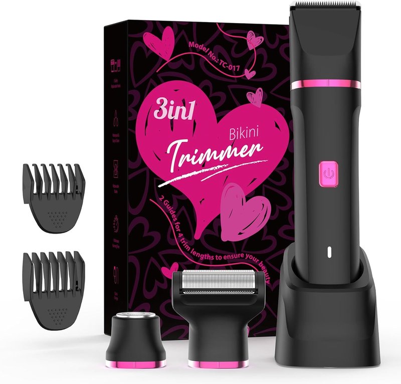Bikini Trimmer for Women - Waterproof Electric Foil Shaver for Smooth Shaving | Rechargeable, Painless Body & Face Care