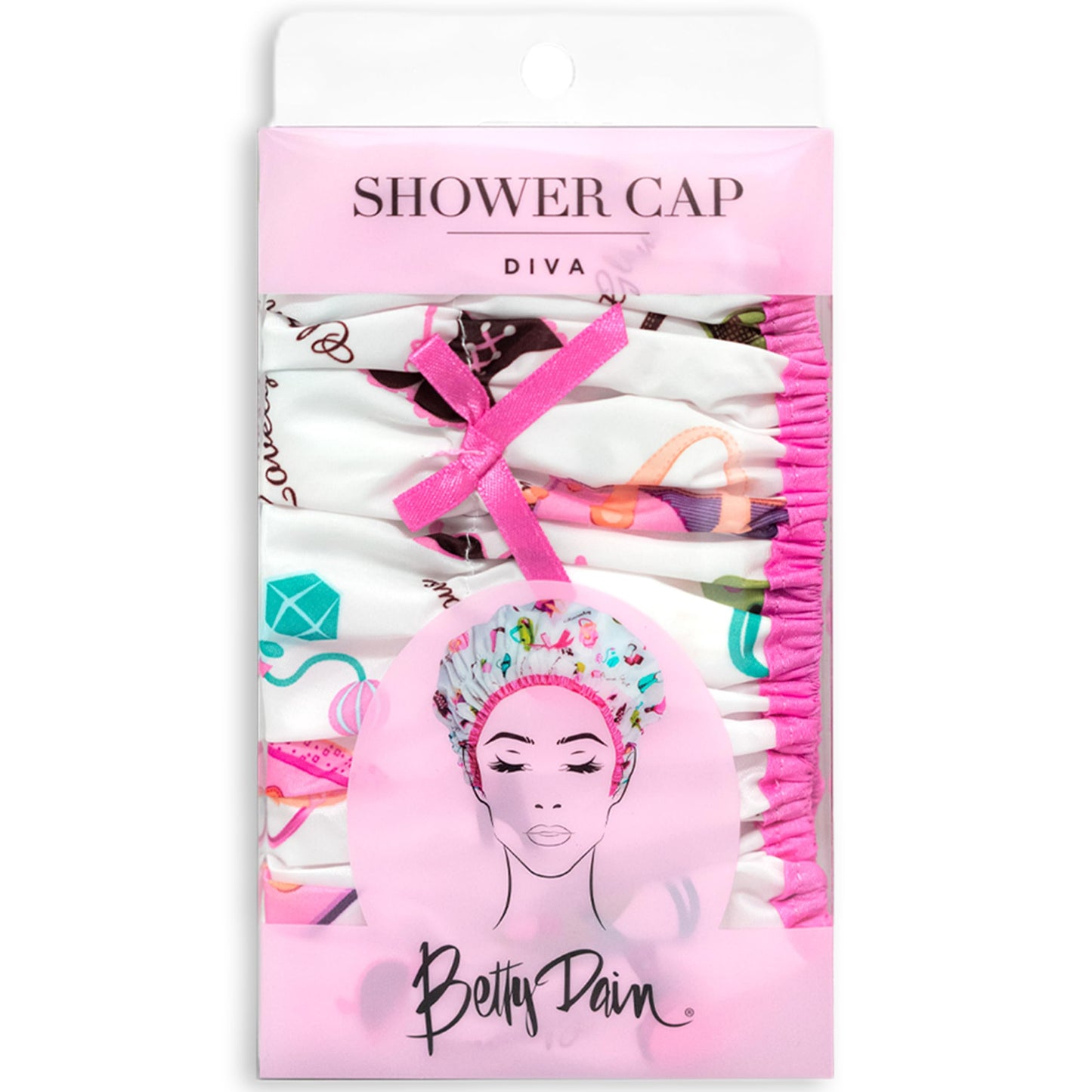Reusable Shower & Bath Cap, Lined, Oversized Waterproof Shower Caps Large Designed for all Hair Lengths with Lining & Elastic Band Stretch Hem Hair Hat - Fashionista Diva
