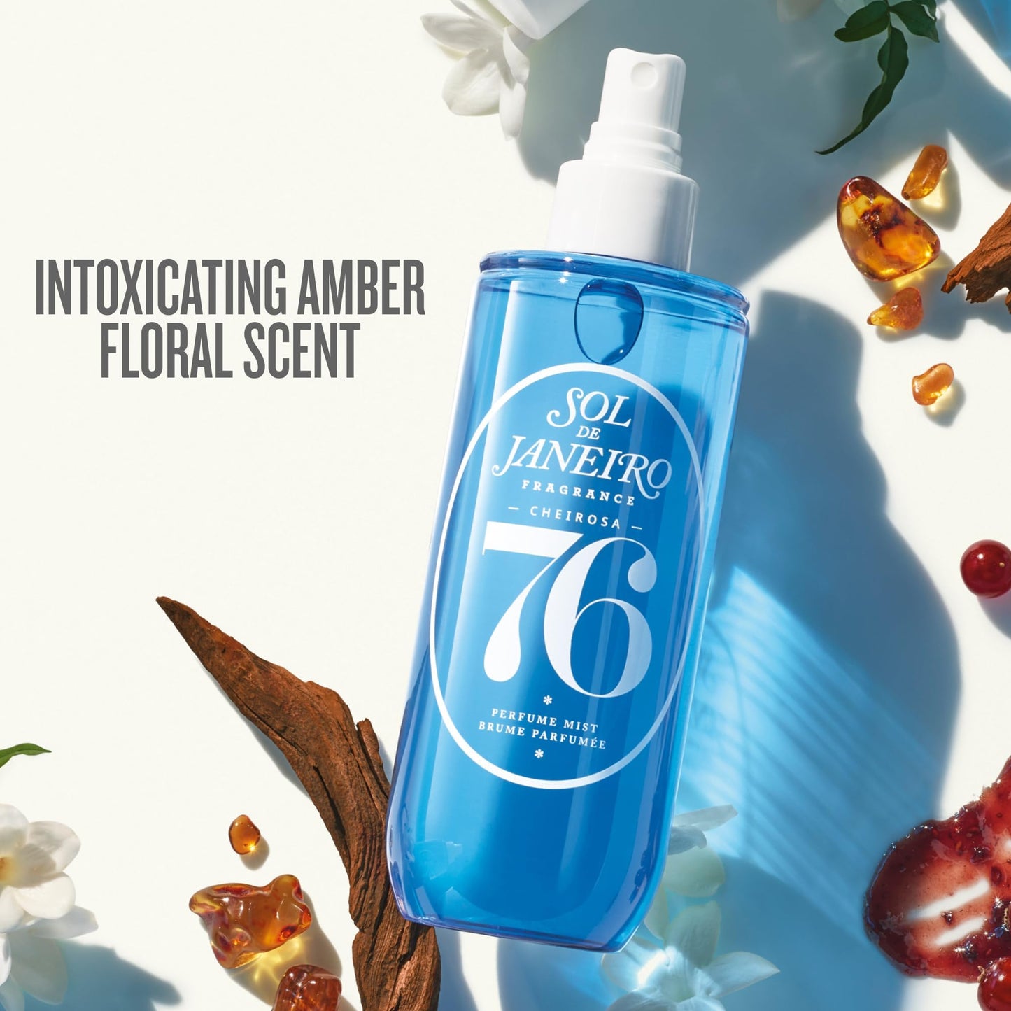Sol de Janeiro Perfume Mist For All Duo | Unisex Fragrances for Women and Men | Cheirosa 59 & 76 | Woody Fragrances | Vanilla Musk | 3 fl oz each (Set of 2)