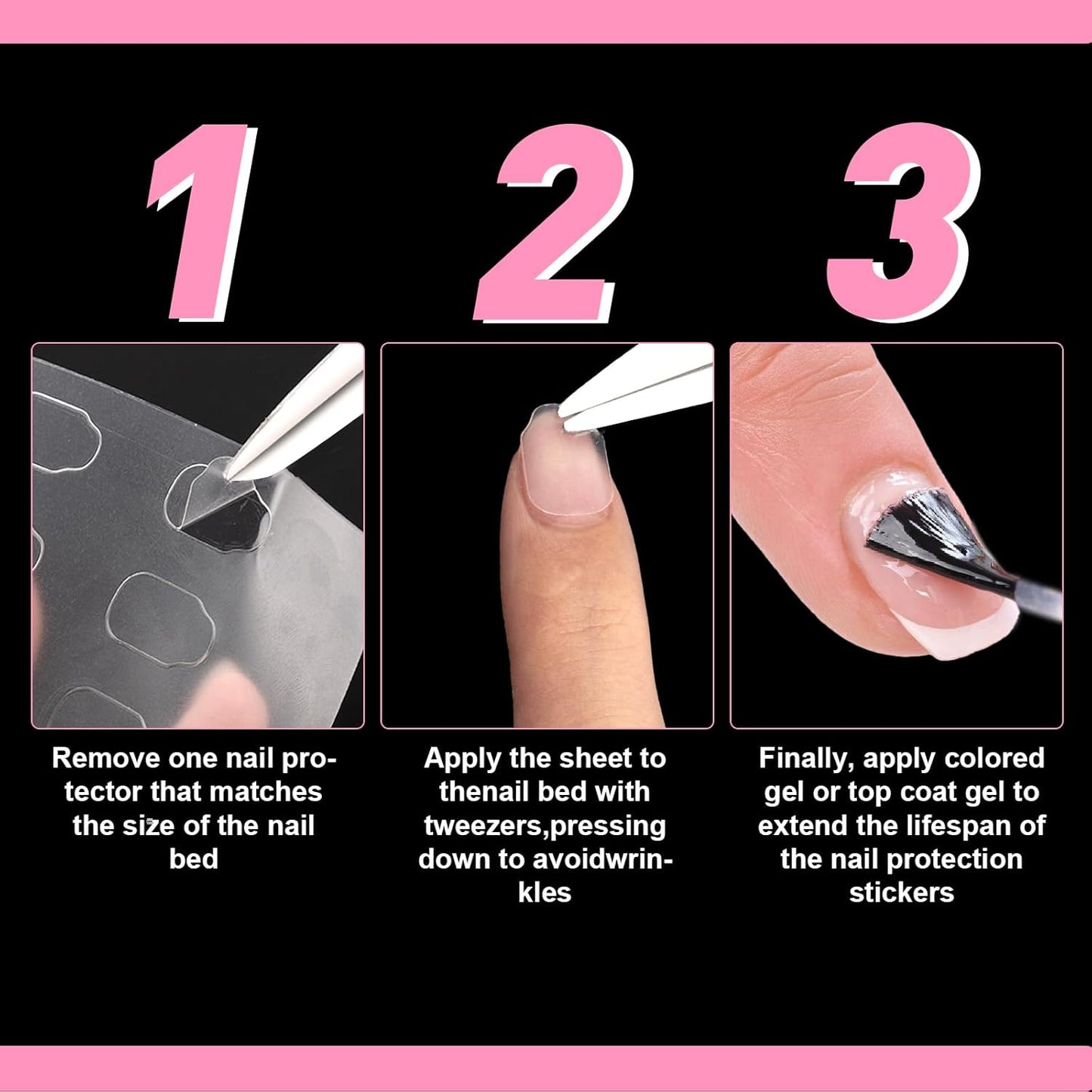 Skiennix Nail Repair Patches - Upgraded Invisible Sheets for Damaged Nails | 571 Units, Easy to Use