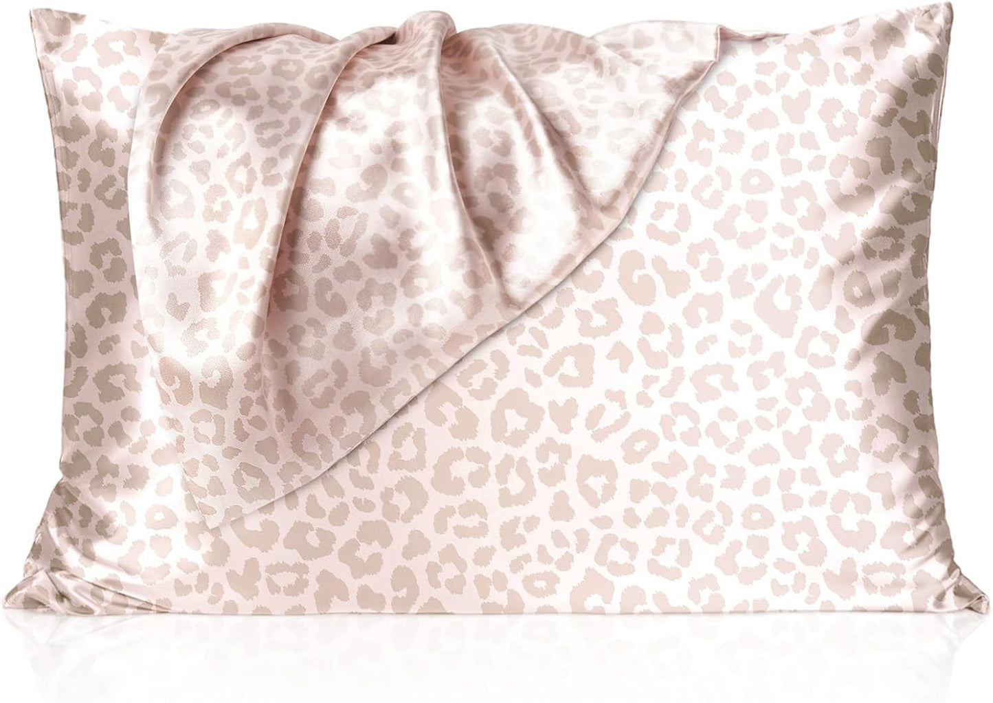Yanibest Leopard Satin Pillowcases - Silk Pillow Cases for Hair & Skin | Standard 20"x26" Size