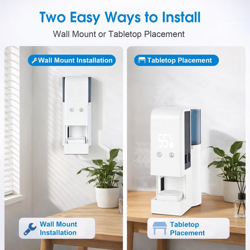 Hot Towel Dispenser,Upgraded Automatic Hot Face Towel Warmer Machine, 5s Instant Heat Facial Towel Warmer with 55°C (131°F) Voice Alert, Wall/Counter Use (100 Towels)