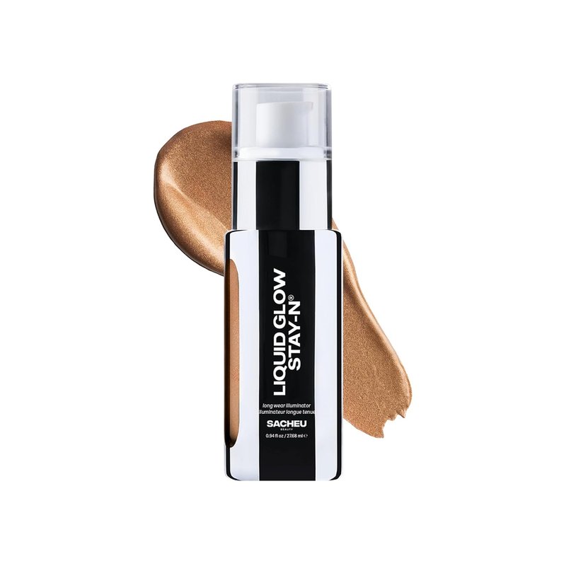 Sacheu Liquid Glow Highlighter & Illuminator - 30ml Long-Lasting Dewy Finish for Luminous Skin