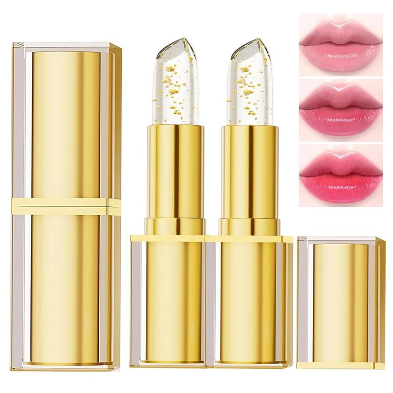 Skiennix Color Changing Lipstick - Transferproof & Long Lasting Moisturizing Balm | 2 PCS Set