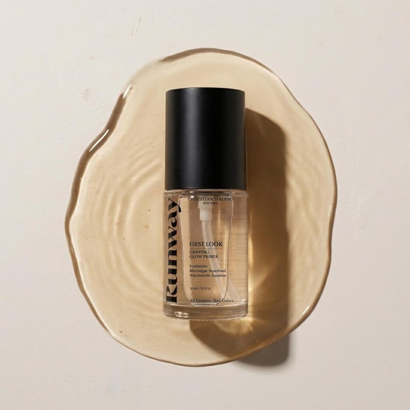 FIRST LOOK Gripping Glow Makeup Primer - Hydrating Serum with Niacinamide & Squalane - 30 ml / 1 fl oz