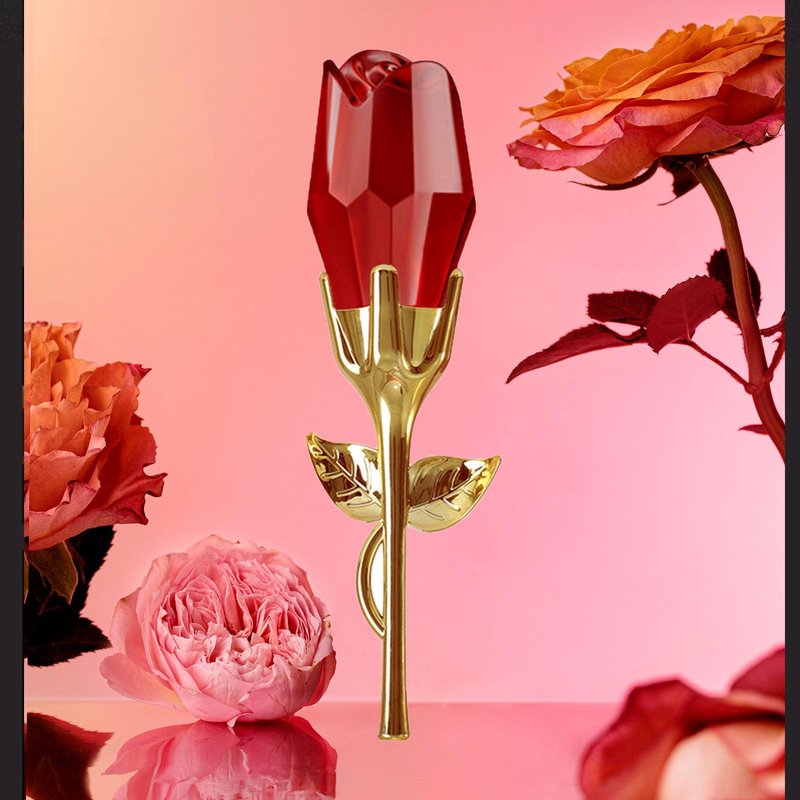 CLY AMS Red Rose Perfume for Women - Eau De Parfum, Musk, Honey, Wine, Light Fragrance Fresh Floral, Perfume Oil 50ml
