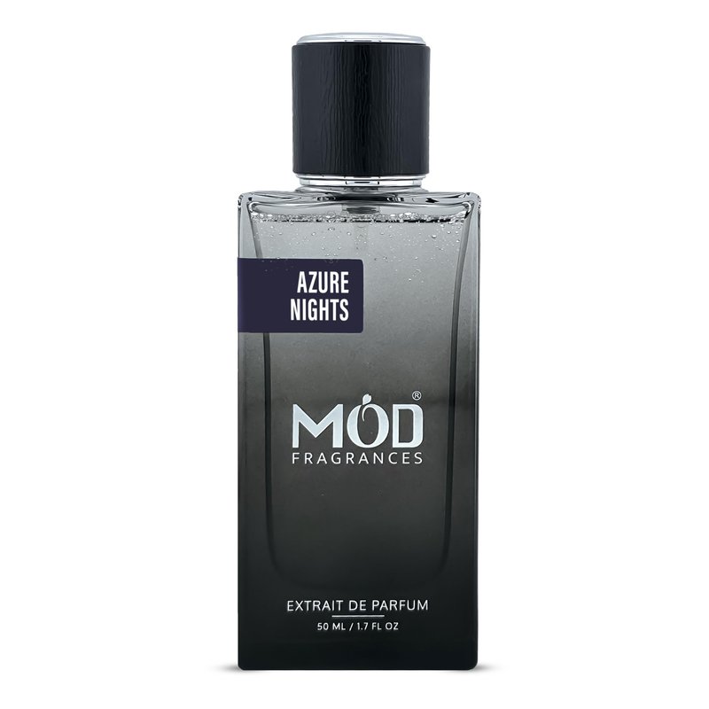 Azure Nights Perfume For Men - Inspired By Bleu De Designer Perfume Long Lasting Woody Fragrance Extrait De Parfum 50ml