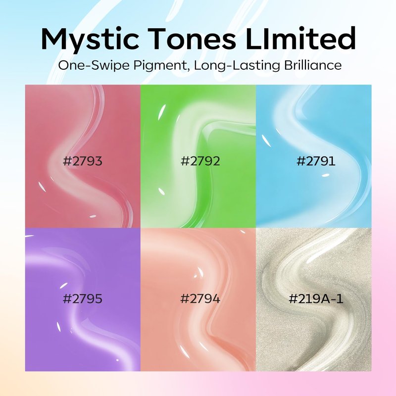 modelones Cat Eye Gel Nail Polish, 6 Colors Jelly Neon Set with Magnet Sparkle Galaxy Series Nail Gel Polish Kit Soak Off Led Nail Art Manicure Salon DIY Gifts