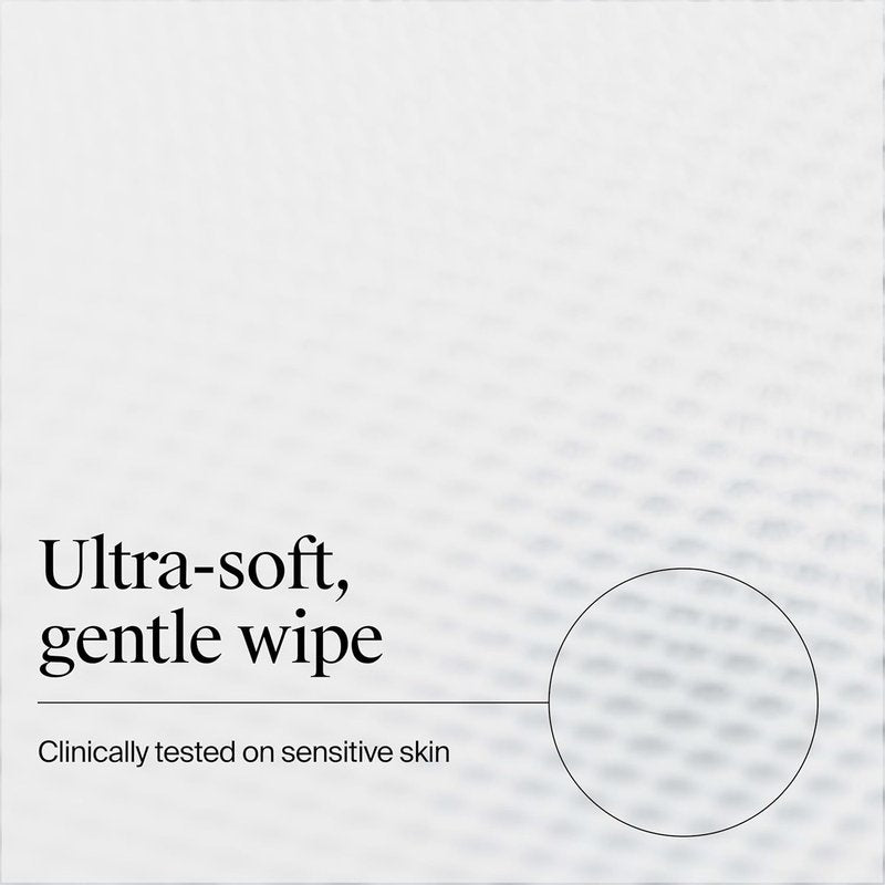 Neutrogena Gentle Facial Cleansing Wipes - Ultra-Soft Micellar Wipes for Sensitive Skin | Fragrance-Free, 25 Count