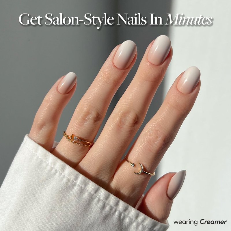 Glamnetic Brush-On Nail Glue & Odorless Remover | Super Strong, No Acetone, Gentle Formula