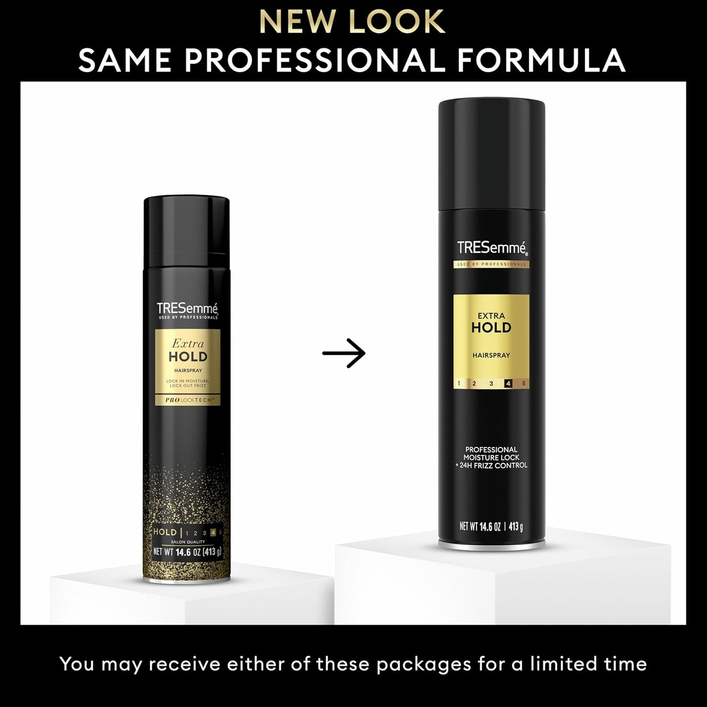 TRESemmé Extra Hold Hairspray - 24-Hour Frizz Control With Pro Lock Technology | 14.6 oz