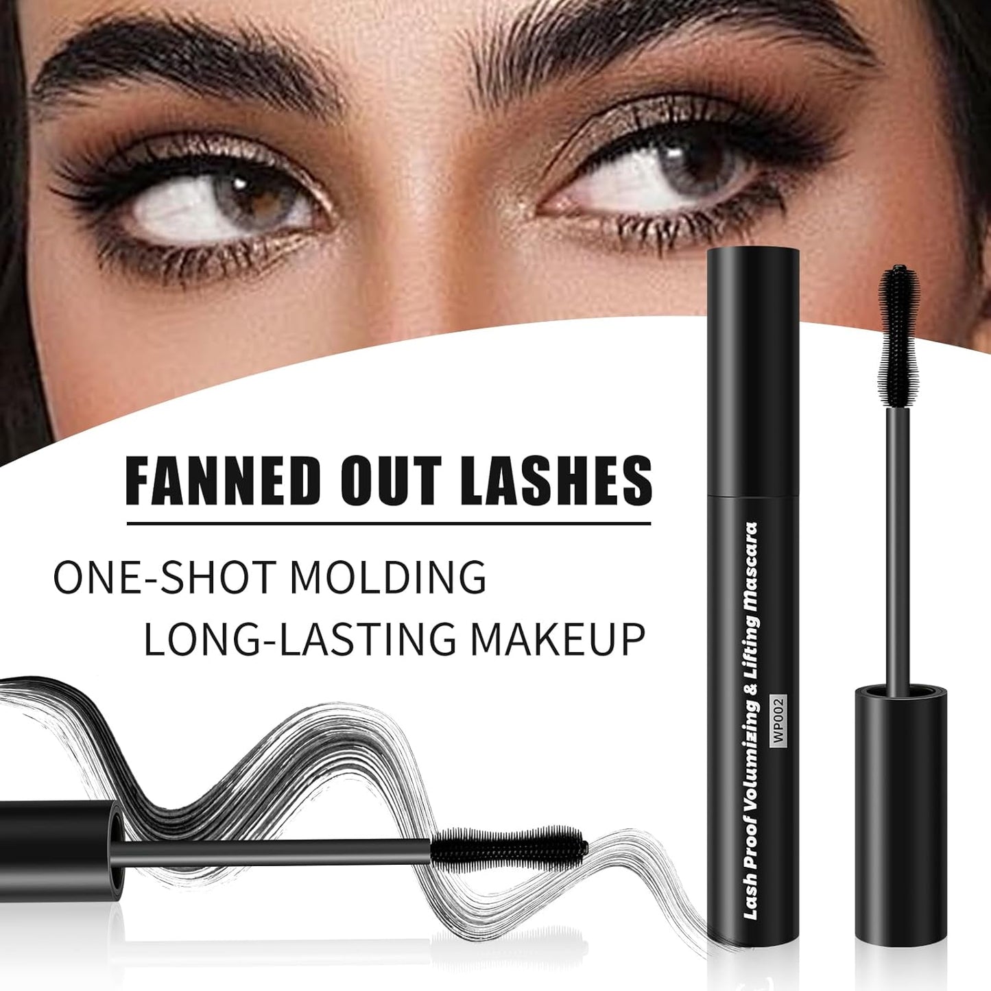 Sky High | Telescopic Tubing Mascara for Women 60+ - Waterproof, Nourishing, Clump-Free & Long-Lasting Definition