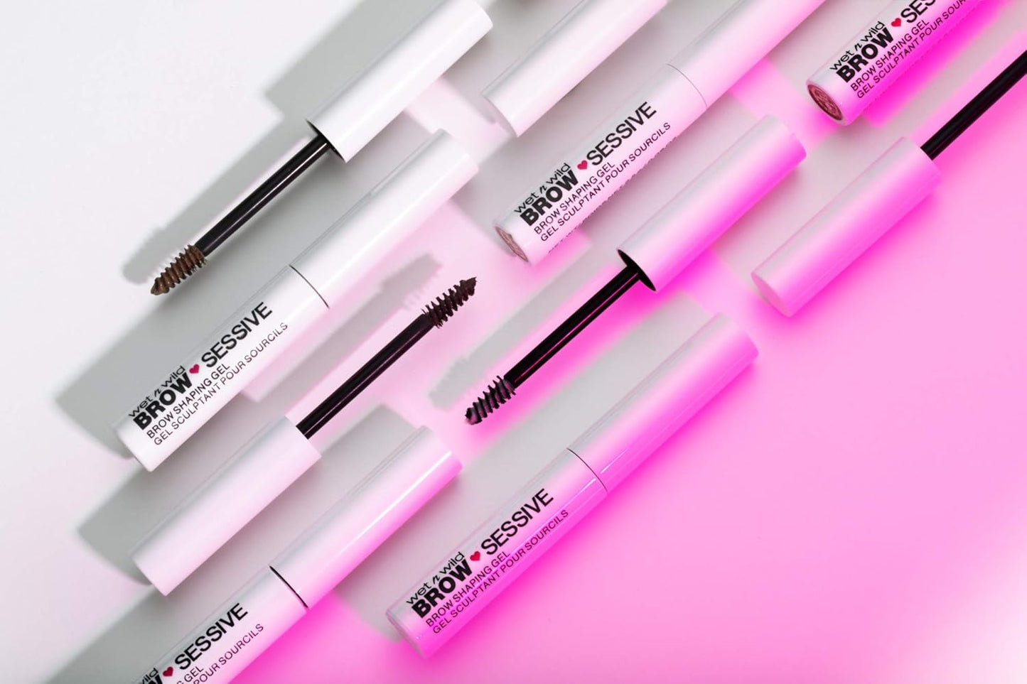 Wet n Wild Brow-Sessive Eyebrow Gel - Long-Lasting Brown Shaping Formula for Perfect Brows