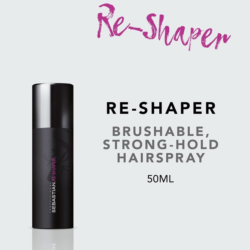 Sebastian Professional Hairspray - Humidity Resistant Strong Hold | Brushable Control for All Hair Types