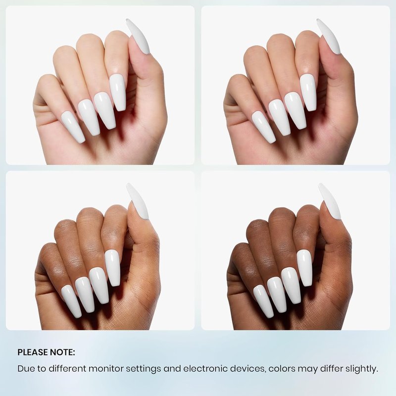 Beetles White Gel Nail Polish - 15ml Soak Off UV Gel for DIY French Manicure | Summer Colors
