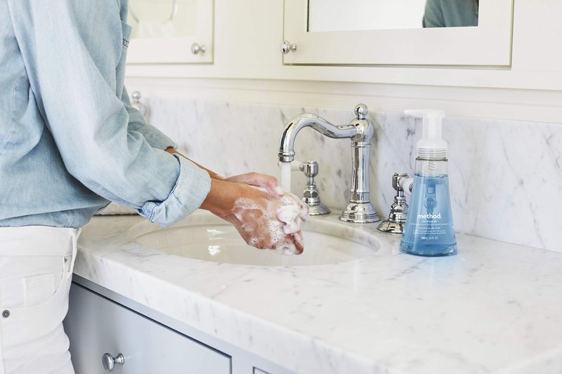 Method Foaming Hand Soap Refill, Sea Minerals, 28 Fl Oz (Pack of 6)