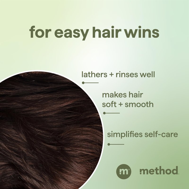 Method Men 2-in-1 Shampoo and Conditioner, Juniper + Sage - Cleans and Conditions with Argan and Jojoba Oil - Made without Parabens - 14 oz