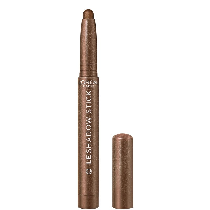 L'Oreal Paris Le Shadow Stick Eyeshadow - Blendable, Smudge-Resistant Cream in Brown Abyss | 0.05 Oz