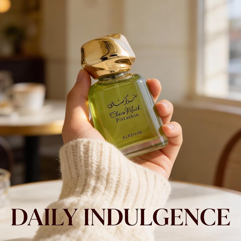 Choco Musk Pistachio Unisex Gourmand Cologne - 100ml Eau de Parfum | Long-Lasting Creamy Scent for Men & Women