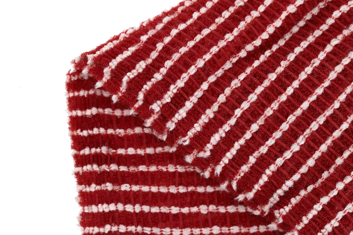 Exfoliating Washcloth [Made in Japan] Extra Long Exfoliating Towel Special Texture Makes Fluffy Foam Lather, Back Scrubber, Dead Skin Cell Remover, Loofah for Women and Men (2pcs Set(Black, Red))