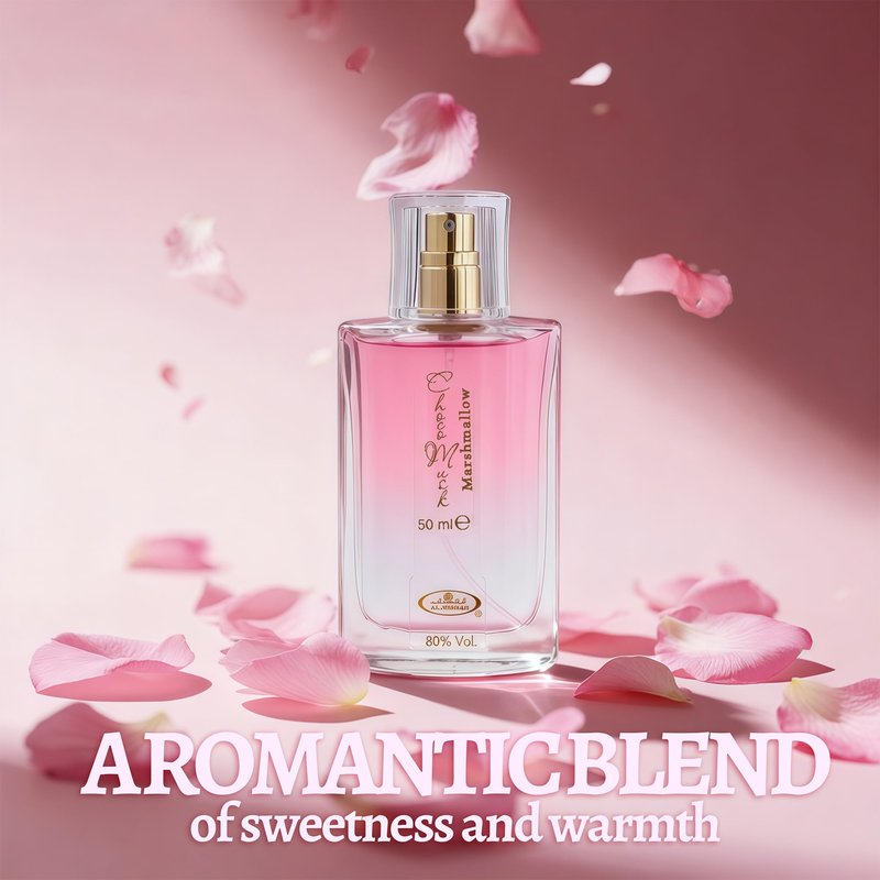 A CENTER Choco Musk Marshmallow Men/Women Cologne Eau De Parfume Vaporisateur Natural Spray Perfume for Men/Women 1.65 Fl Oz