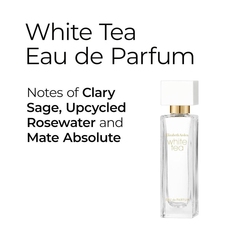Elizabeth Arden White Tea Women's Perfume Gift Set - 3-Piece Mini Fragrance Discovery Set | Travel Size 0.33 fl. oz Eau de Parfum & Eau de Toilette