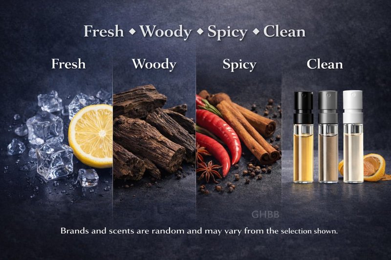 Men’s Cologne Sampler Set – 11 Designer Fragrance Samples, Travel Mini Vials, Try Before You Buy Full Size, Gift for Him