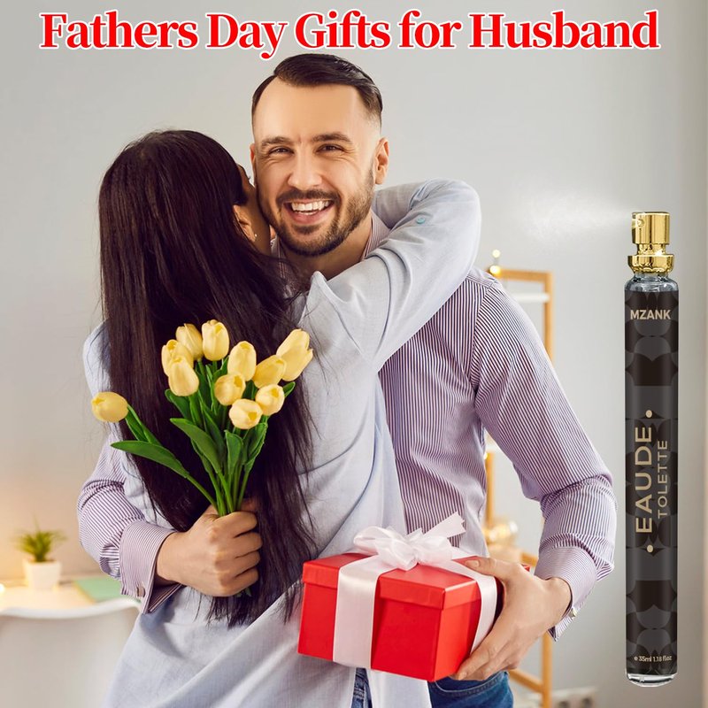 MZANK Fathers Day Gift for Husband,Gifts for Him,4 Pack Cologne for Men,Perfume for Him,Valentines Day Gifts,Eau de Toilette,Stocking Stuffers for Men,Travel Size Perfume,Body Spray Long Lasting Gift