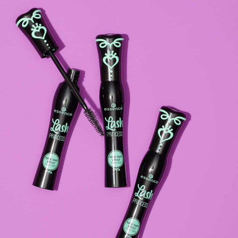Essence Lash Princess Mascara - 3 Pack | Smudgeproof Volume & Length | Cruelty-Free & Paraben-Free
