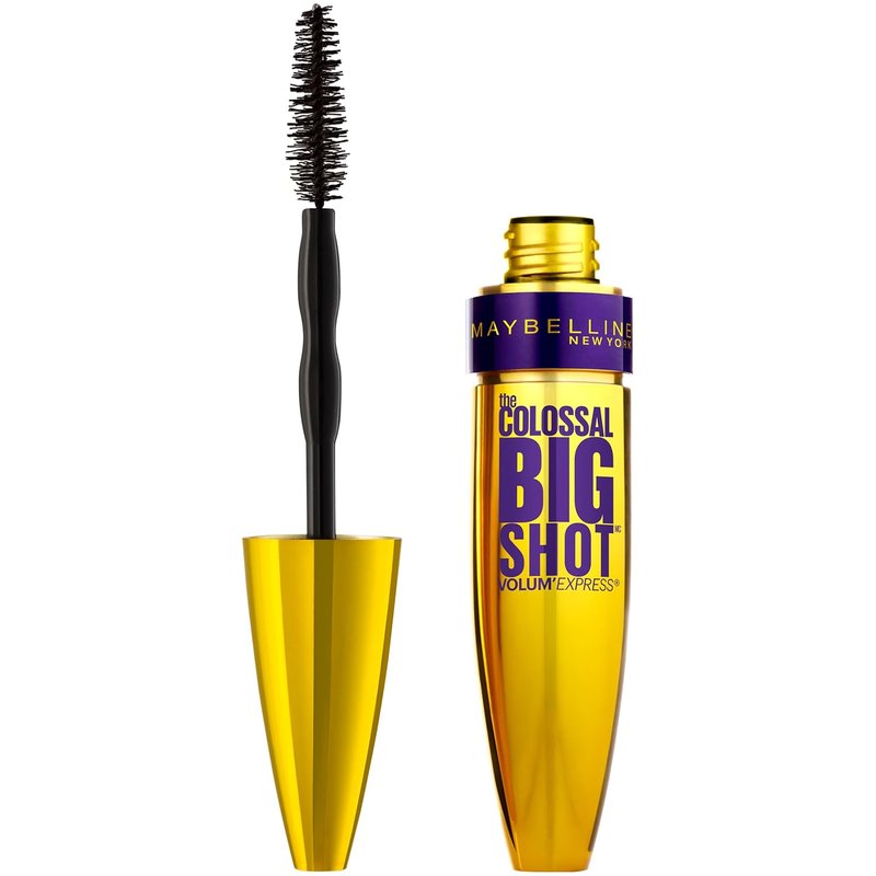 Maybelline Volum' Express The Colossal Big Shot Washable Mascara, Very Black, 0.33 fl. oz.