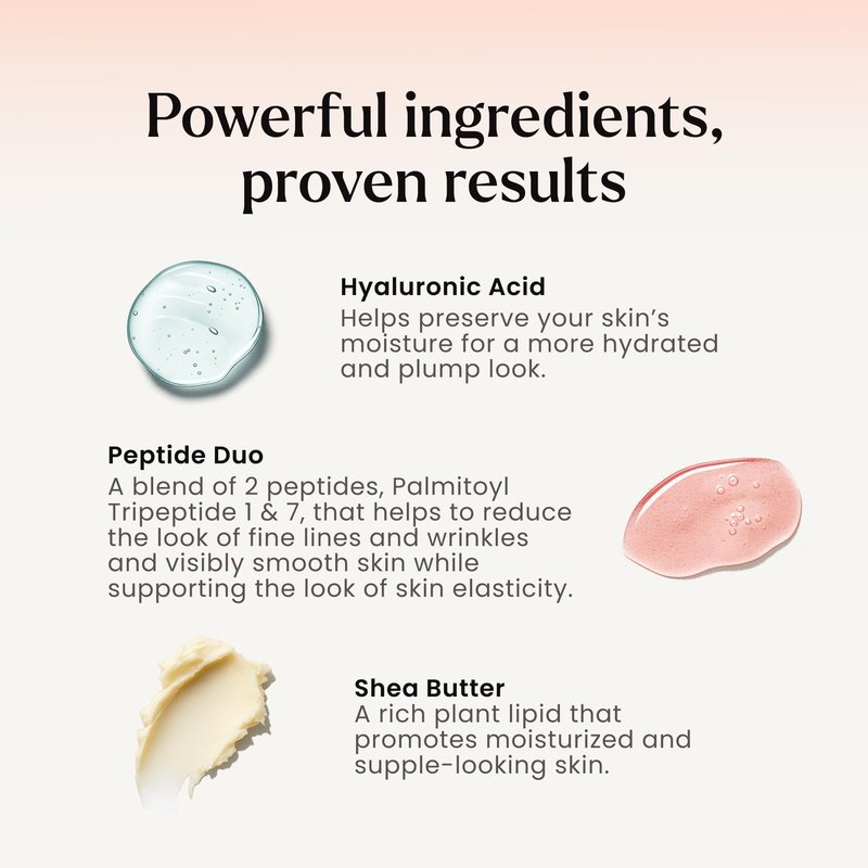 MAËLYS B-GLOSSY Hyaluronic Acid Body Serum - Firming & Hydrating Body Serum for Crepey Skin - Peptides + Meadowfoam - Helps Smooth Look of Wrinkles & Aging Skin - Lightweight Firming Serum (3.4 Fl Oz)