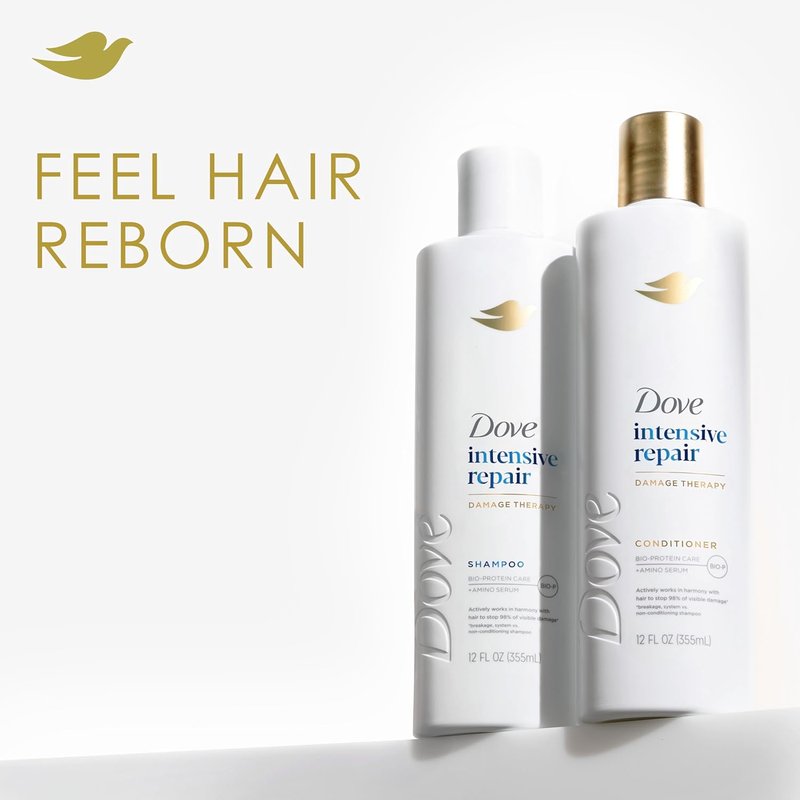 Dove Intensive Repair Conditioner - Bio-Protein Care Technology & Amino Serum | 12 Fl Oz