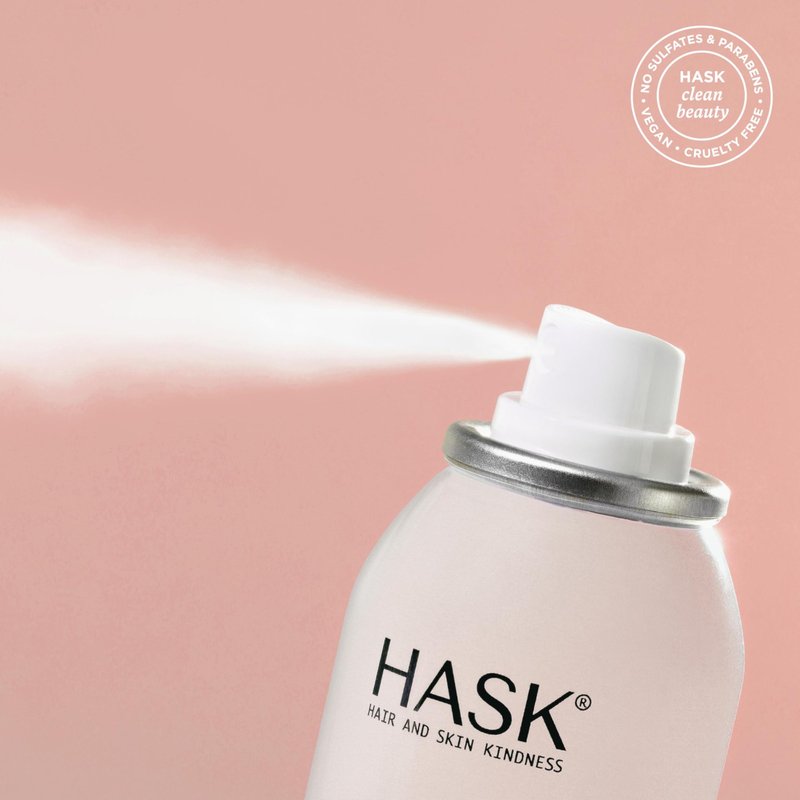HASK Coconut Oil Nourishing Dry Shampoo – Absorbs Oil, Adds Volume & Light Texture, Nourishes Hair, No Sulfates or Parabens, Cruelty-Free – 8.1oz