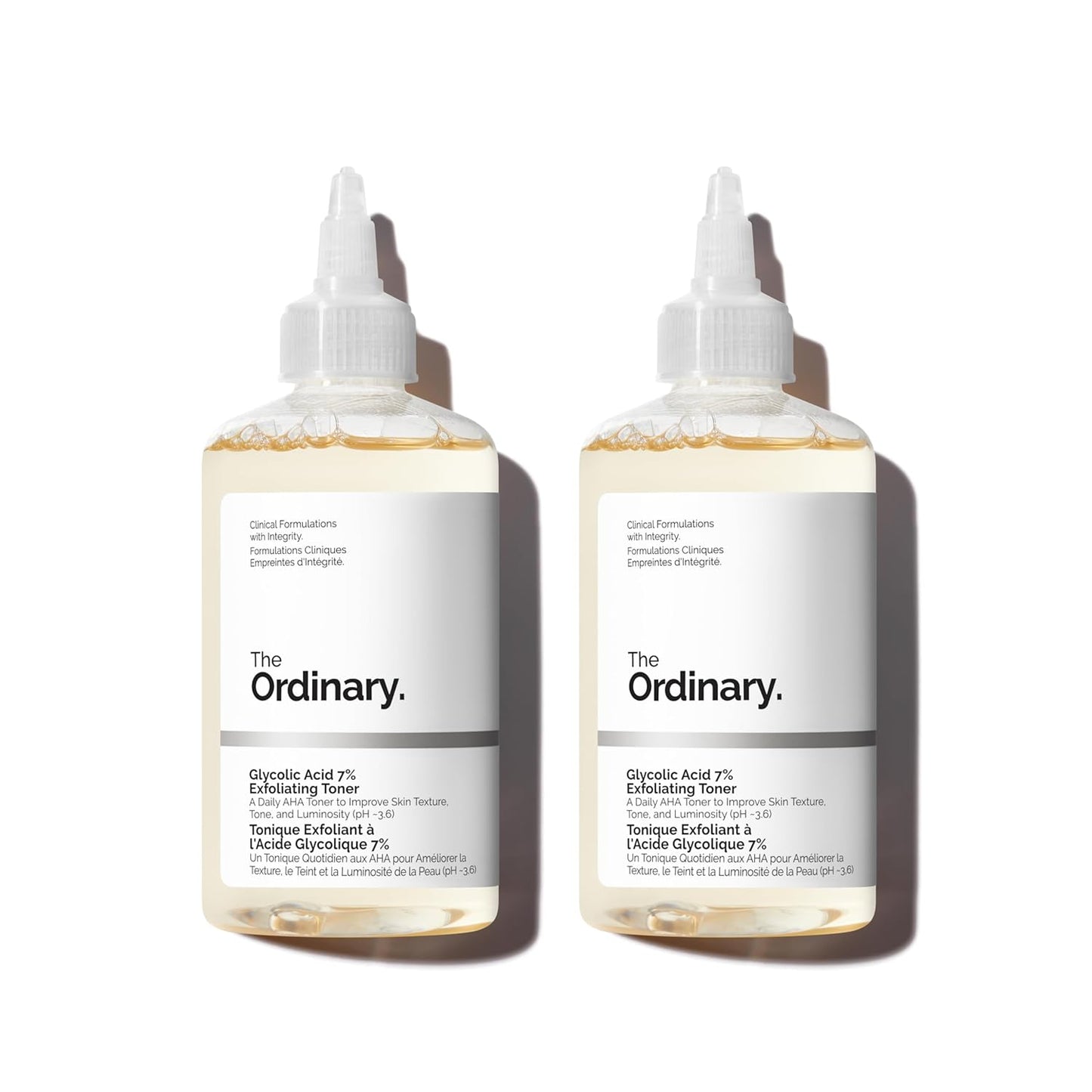 The Ordinary Glycolic Acid 7% Exfoliating Toner - Brightening Daily Toner for Even Skin Tone