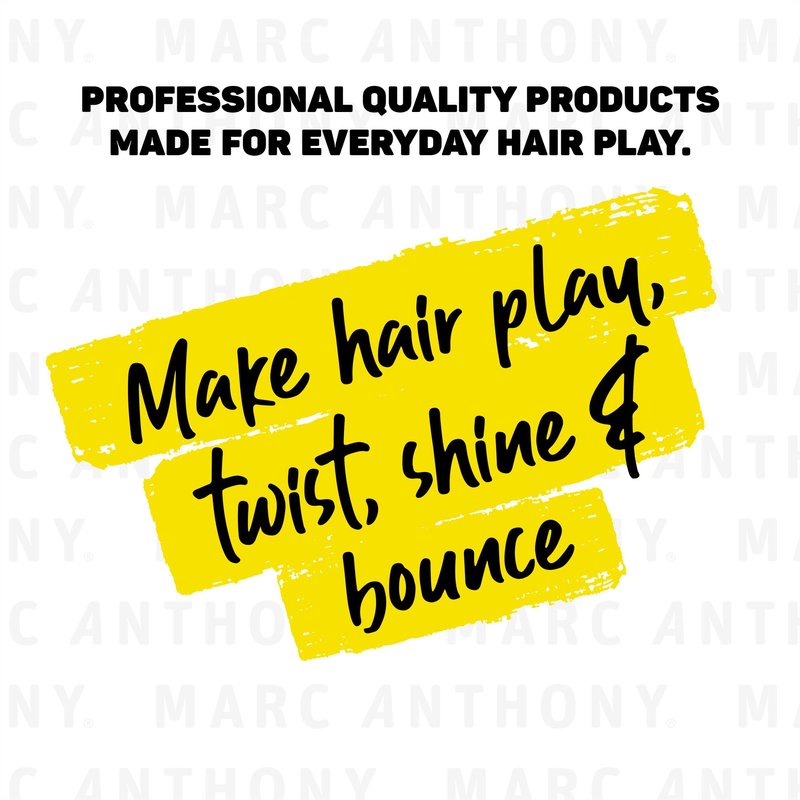 Marc Anthony Hair Thickening Styling Cream for Thin & Flat Hair, Instantly Thick - Volumizing Hair Cream with Biotin, Lightweight Hold for Thicker Fuller Hair - Sulfate-Free Haircare Products