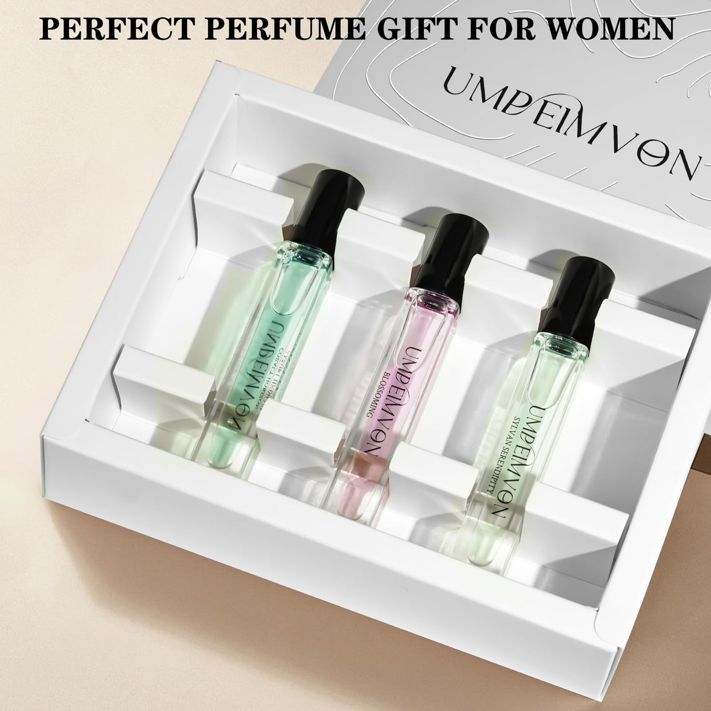 Umpeimvon Perfume Oil Roll On Perfume, Unisex Long Lasting Body Oil, Scent from Flora and Nature, Travel Size 0.33 Fl. Oz