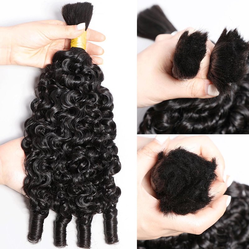 15A Human Braiding Hair for Boho Braids Burmese Curly Spiral Ends Bulk 100% Unprocessed Virgin Hair 16 Inch 1 Bundles/Lot 60g/1Pack Salon-Quality(60g Spiral Curly Ends, 1 Bundle, 16 Inch)