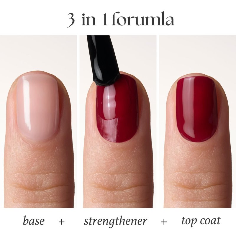 Julep Quick Drying Nail Color | Strength in Numbers | 3-in-1 Base Coat, Top Coat and Nail Hardener for Stronger, Longer-Lasting Wear