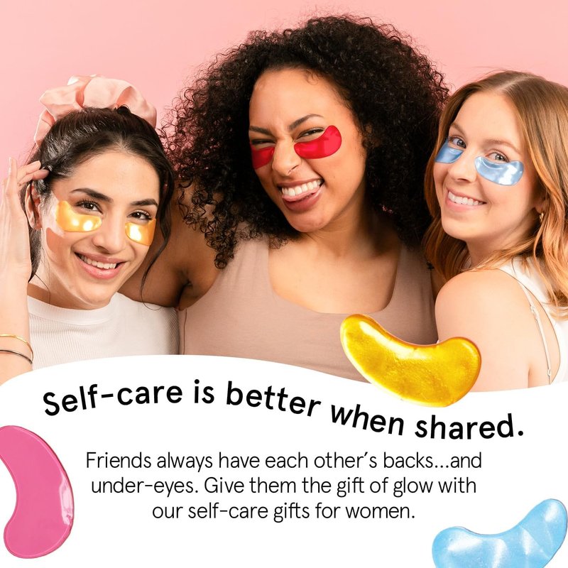 Grace & Stella Under Eye Patches | 12 Pairs of Eye Masks for Dark Circles & Puffiness - Vegan, Cruelty-Free Self-Care Gifts
