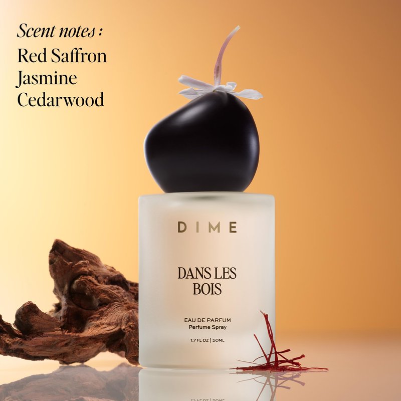 DIME Beauty Perfume Dans Les Bois, 1.7 oz / 50 ml - Feminine and Bold Scent, Hypoallergenic, Clean Perfume, Eau de Toilette For Women