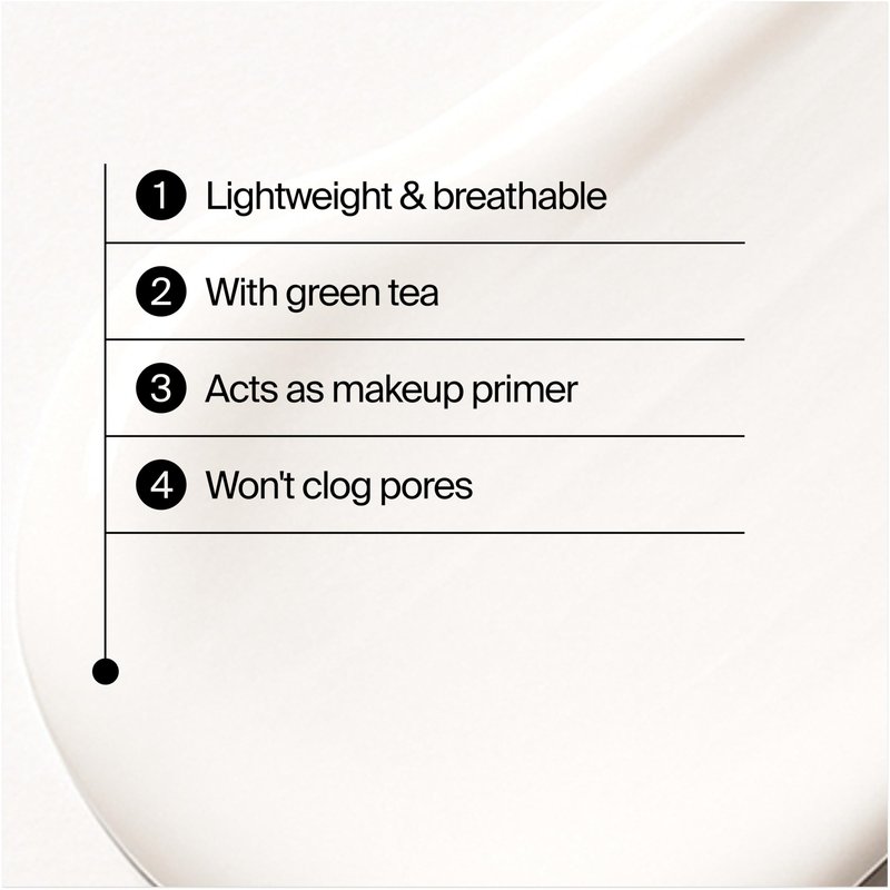 Neutrogena Clear Face Serum Sunscreen with Green Tea, Broad Spectrum SPF 60, Non-Comedogenic Face Sunscreen for Lightweight UVA/UVB Protection, Oxybenzone- & Fragrance-Free, 1.7 fl. oz